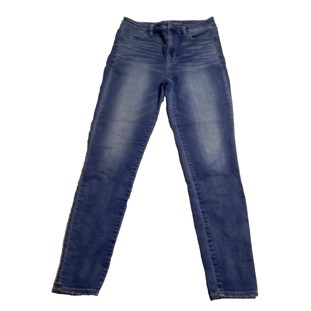 American Eagle Super Hi-Rise Jegging Women's Size 8 Regular Medium Wash